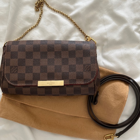 Louis Vuitton Damier Ebene Favorite PM - Picture 1 of 6